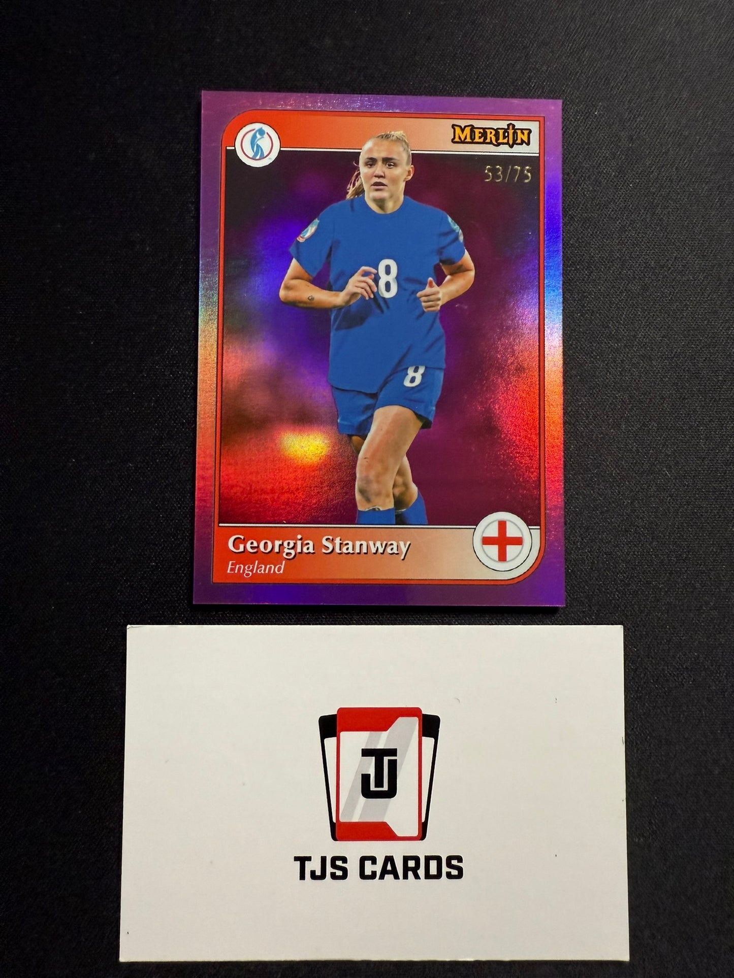 Georgia Stanway - Pink /75 - TOPPS Merlin UEFA Womens EUROS 2025