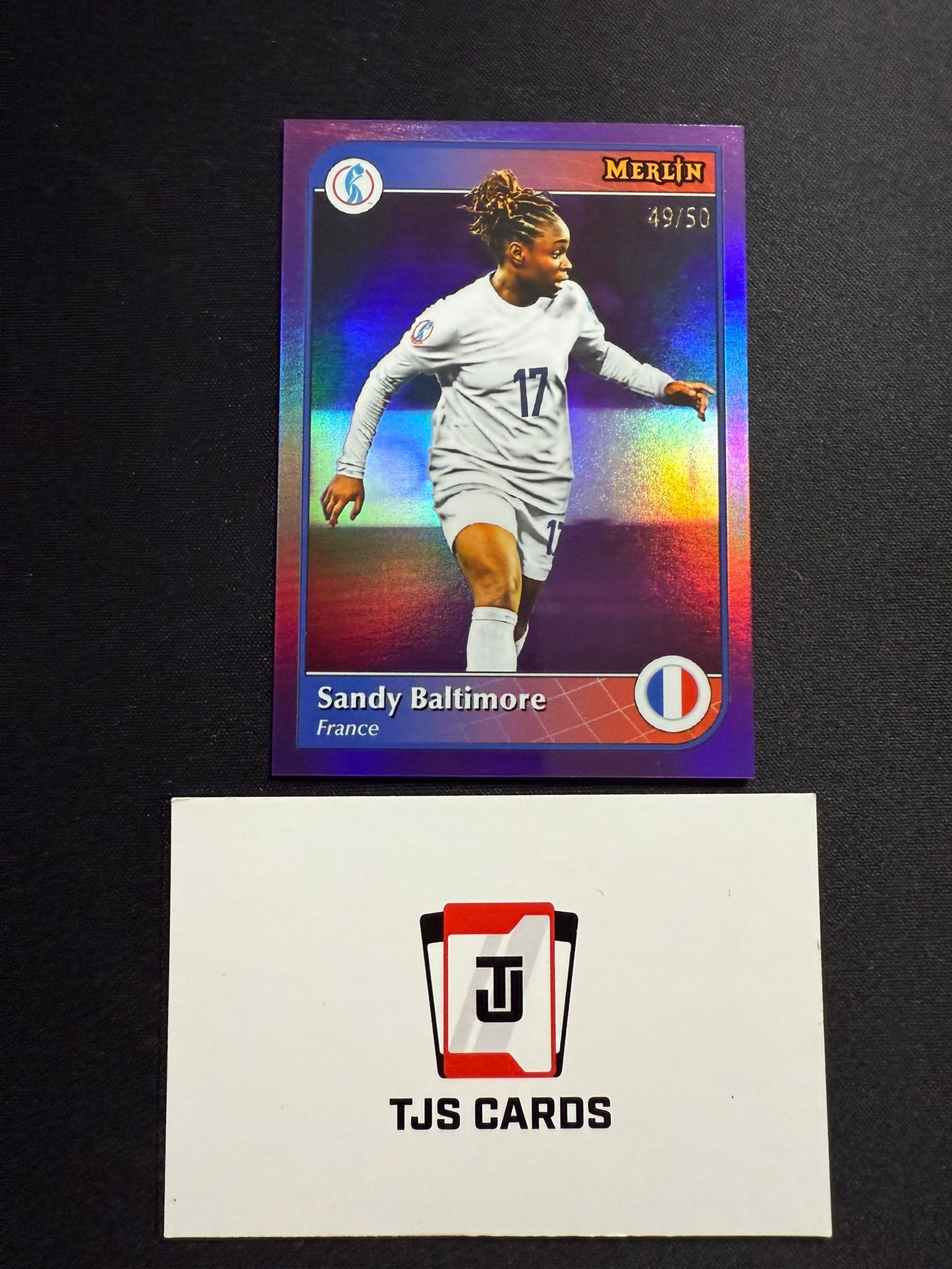 Sandy Baltimore - Purple /50 - TOPPS Merlin UEFA Womens EUROS 2025