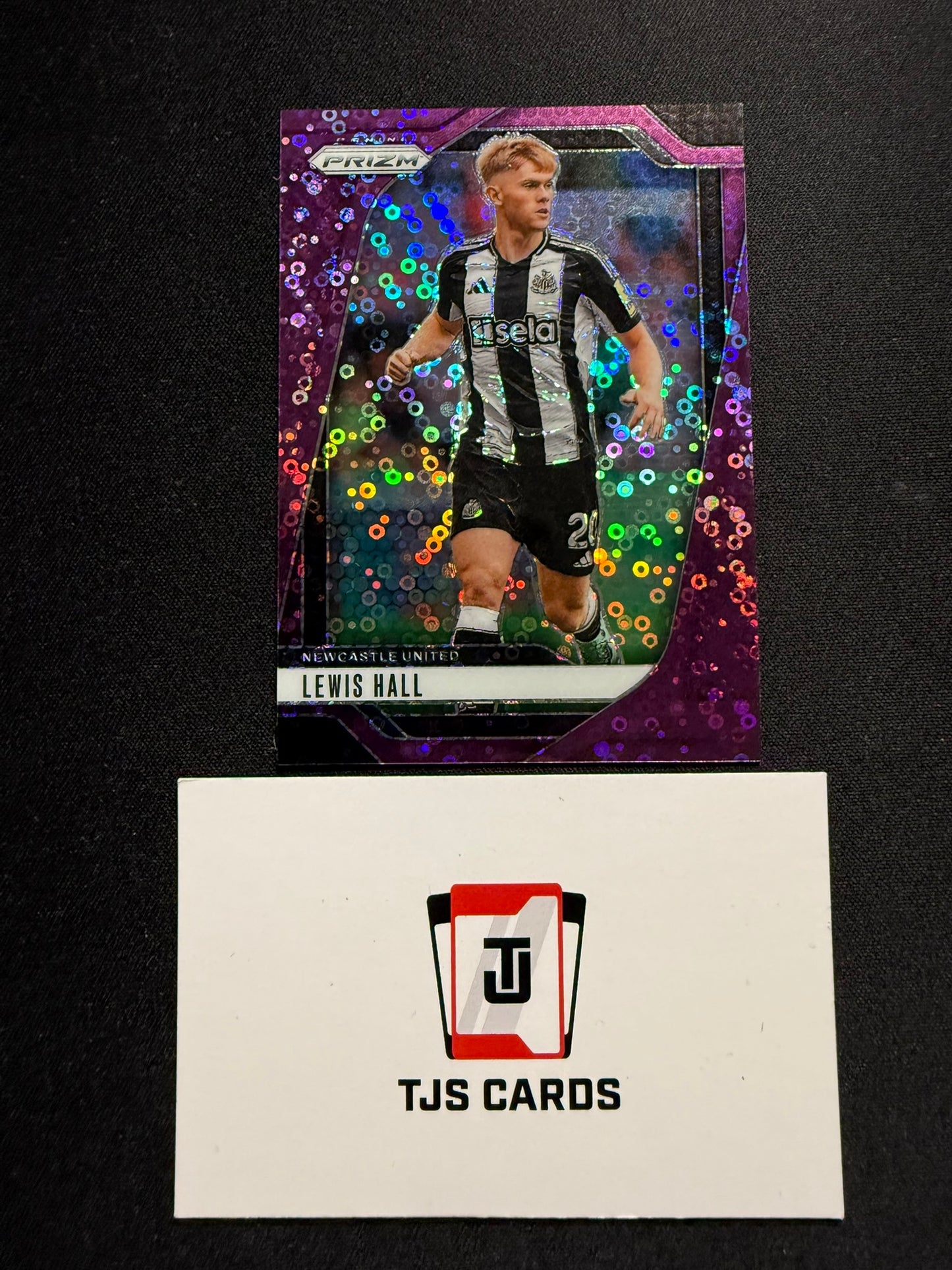 Lewis Hall - Purple Breakaway /25 - Panini Prizm Premier League 2024/25