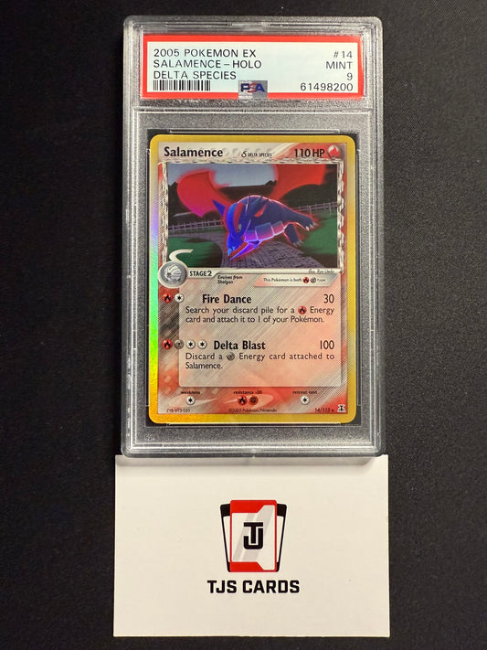 Salamence - PSA 9 - Holo EX Delta Species 14/113 - Pokemon