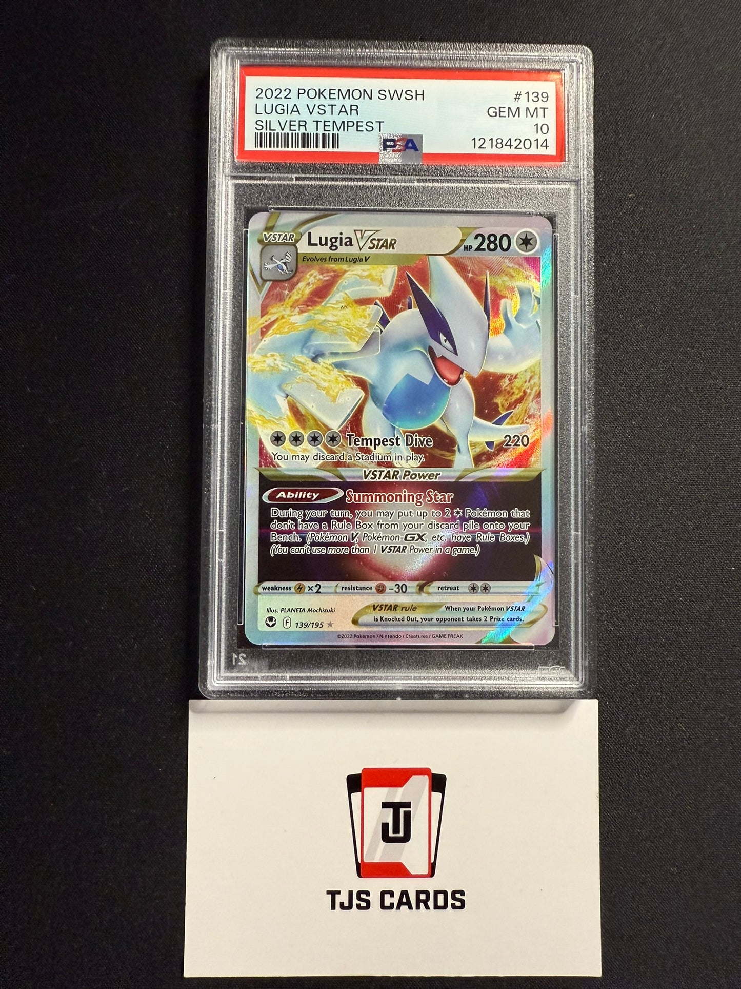 Lugia VSTAR - PSA 10 - Silver Tempest 139/195 - Pokemon