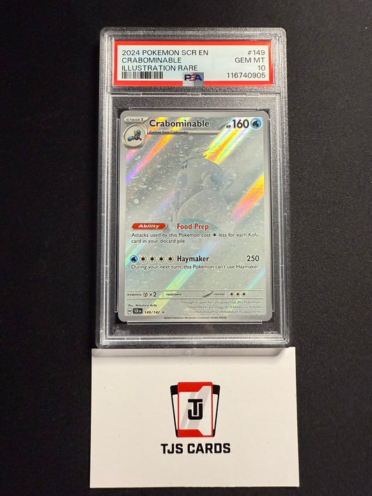 Crabominable - PSA 10 - Stellar Crown 149/142 - Pokemon