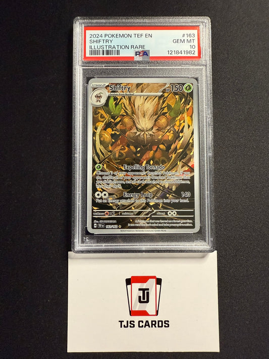 Shiftry - PSA 10 - Temporal Forces 163/162 - Pokemon