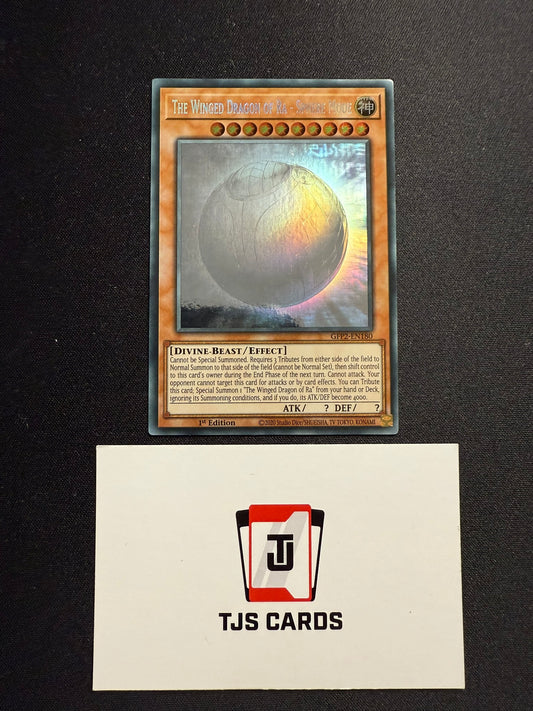 The Winged Dragon Of Ra - Sphere Mode - Ghost Rare 1st Edition GFP2-EN180 - YuGiOh