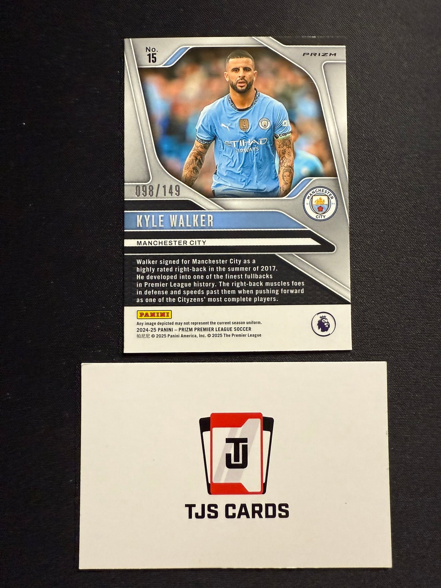 Kyle Walker - Pink Disco Breakaway /149 - Panini Prizm Premier League 2024/25
