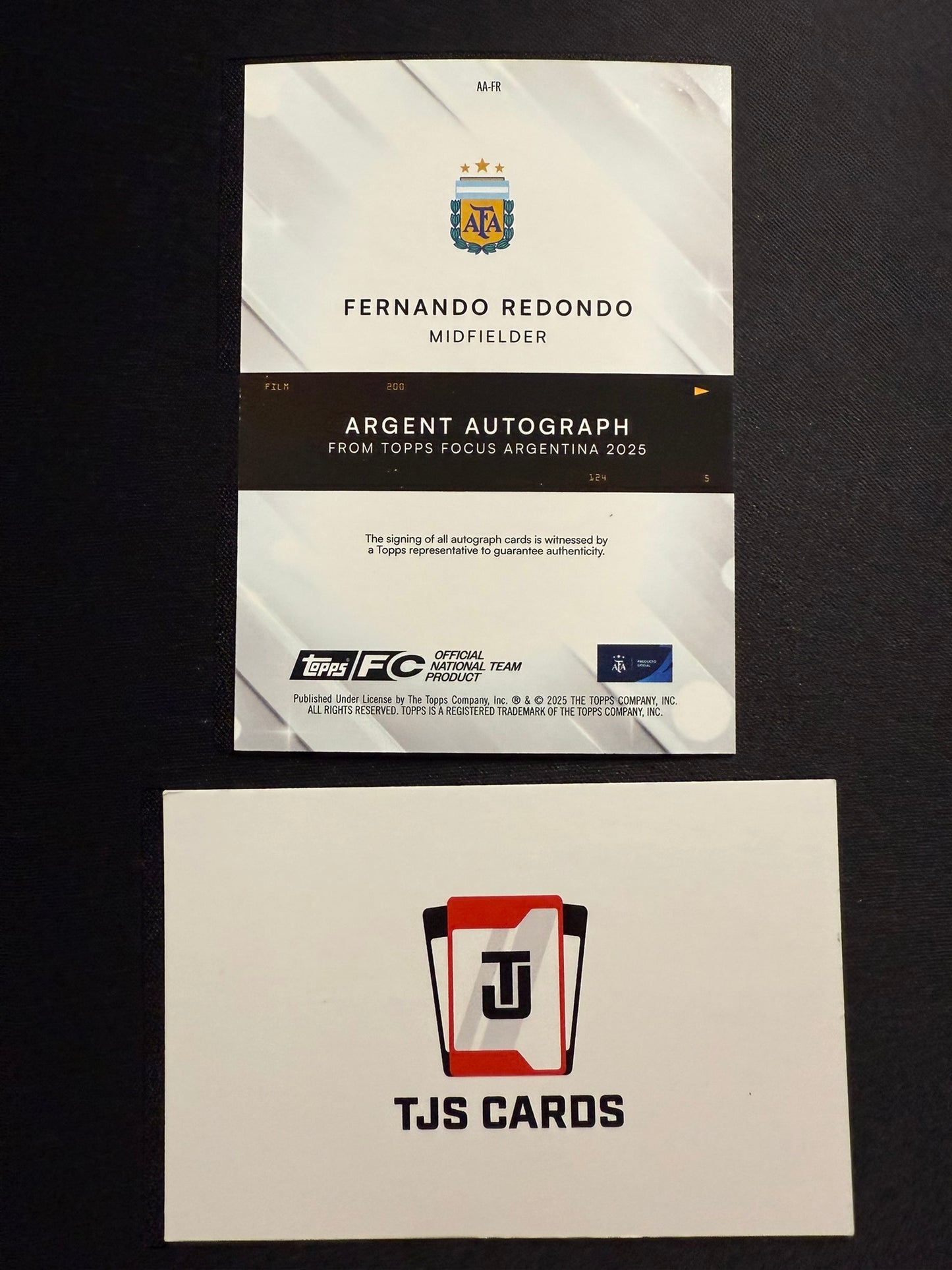 Fernando Redondo - Blue Auto /99 - TOPPS Focus Argentina 2025