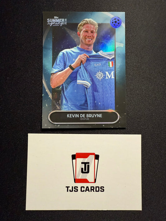 Kevin De Bruyne - Image Variation IV - TOPPS Summer Signings UCC 2025/26