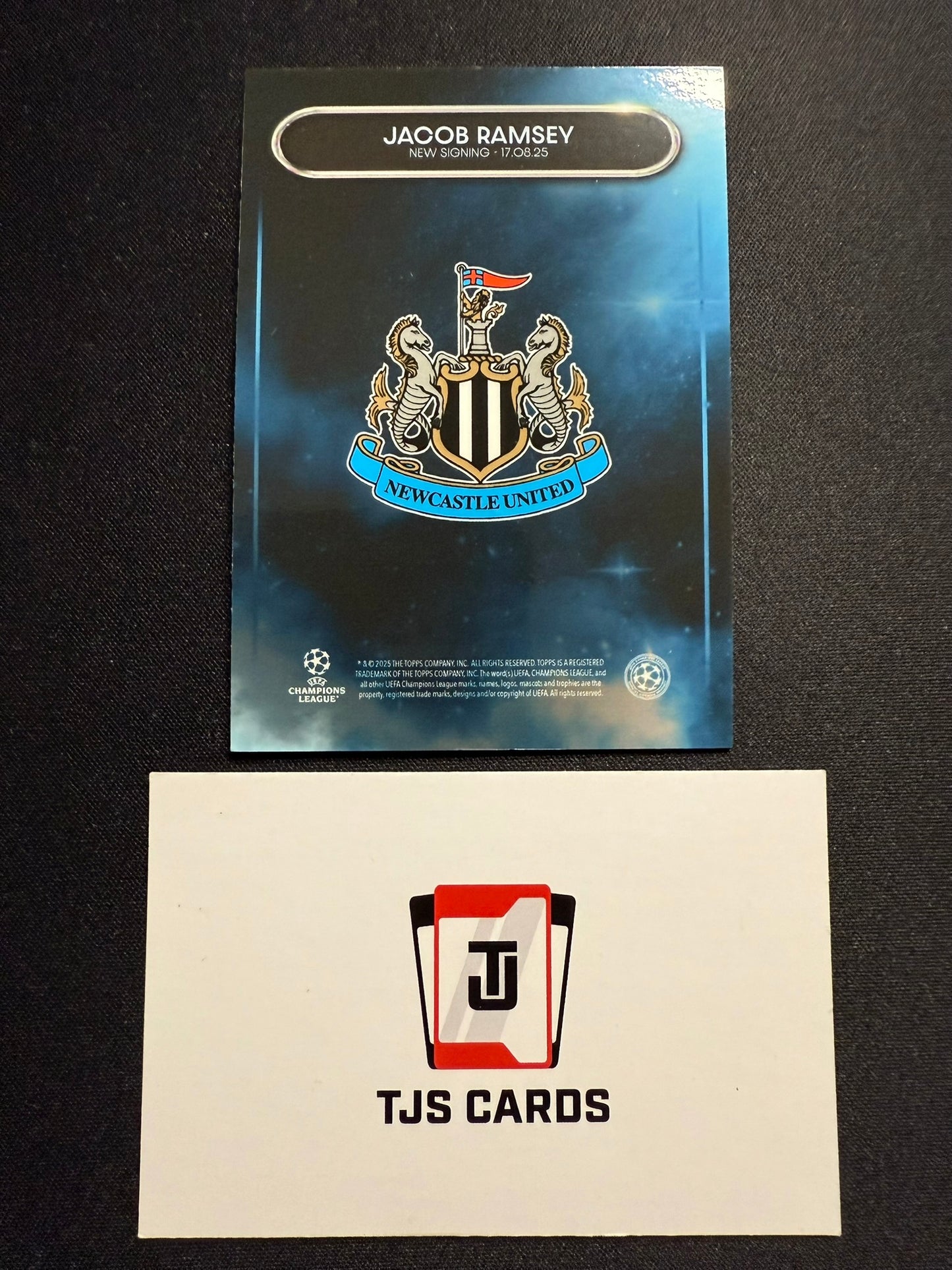 Jacob Ramsey - Blue /99 - TOPPS Summer Signings UCC 2025/26