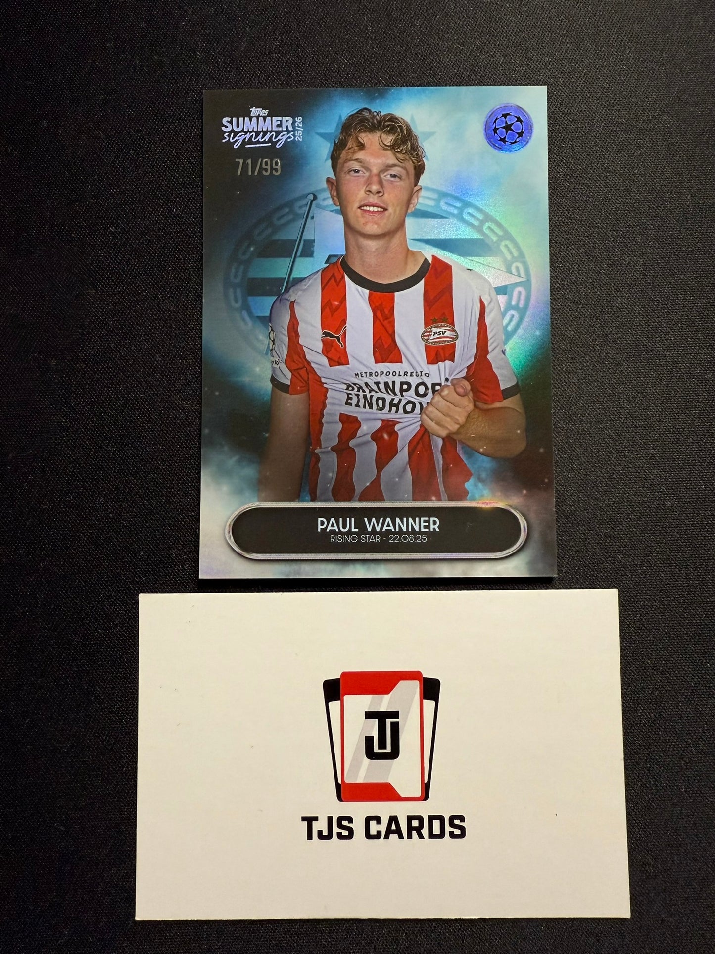 Paul Wanner - Blue /99 - TOPPS Summer Signings UCC 2025/26