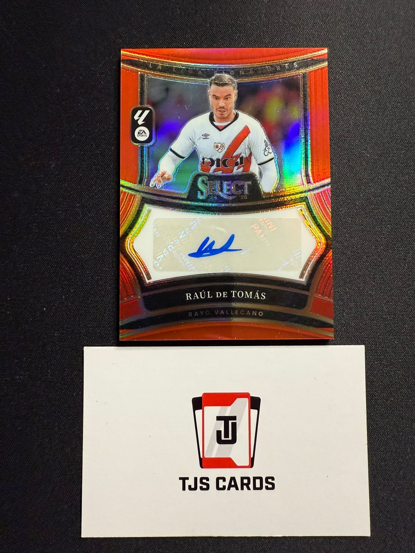 Raul De Tomas - Red Auto - Panini Select La Liga 2024/25