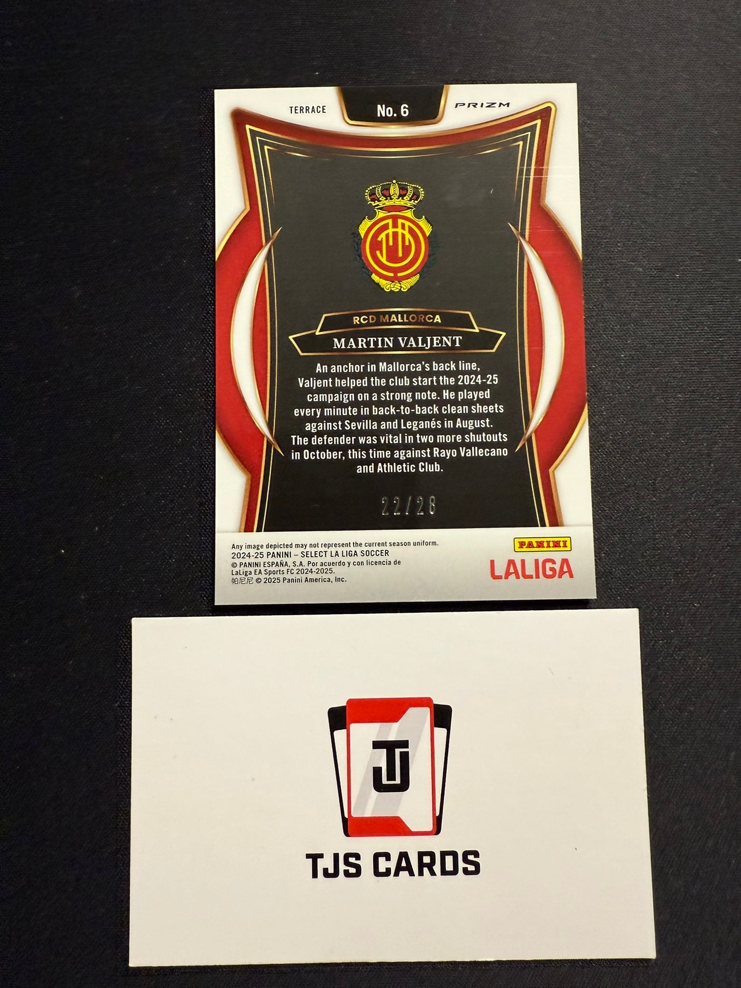 Martin Valjent - Dragon Scale /28 - Panini Select La Liga 2024/25