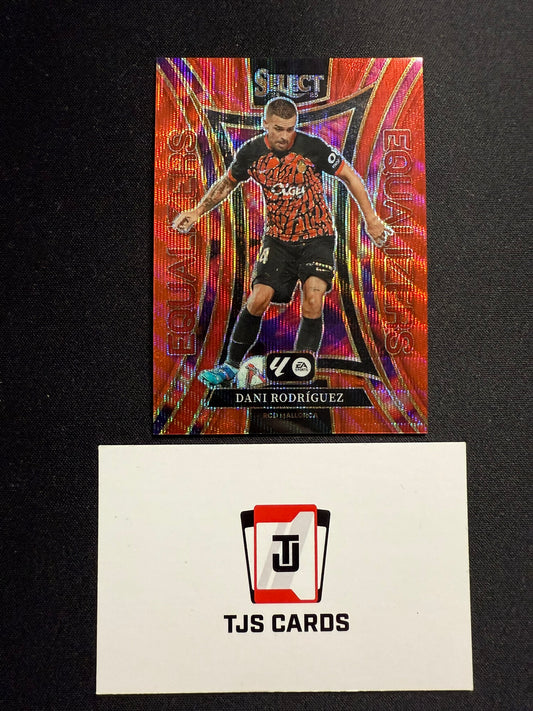 Dani Rodriguez - Red Wave Equalizers /49 - Panini Select La Liga 2024/25