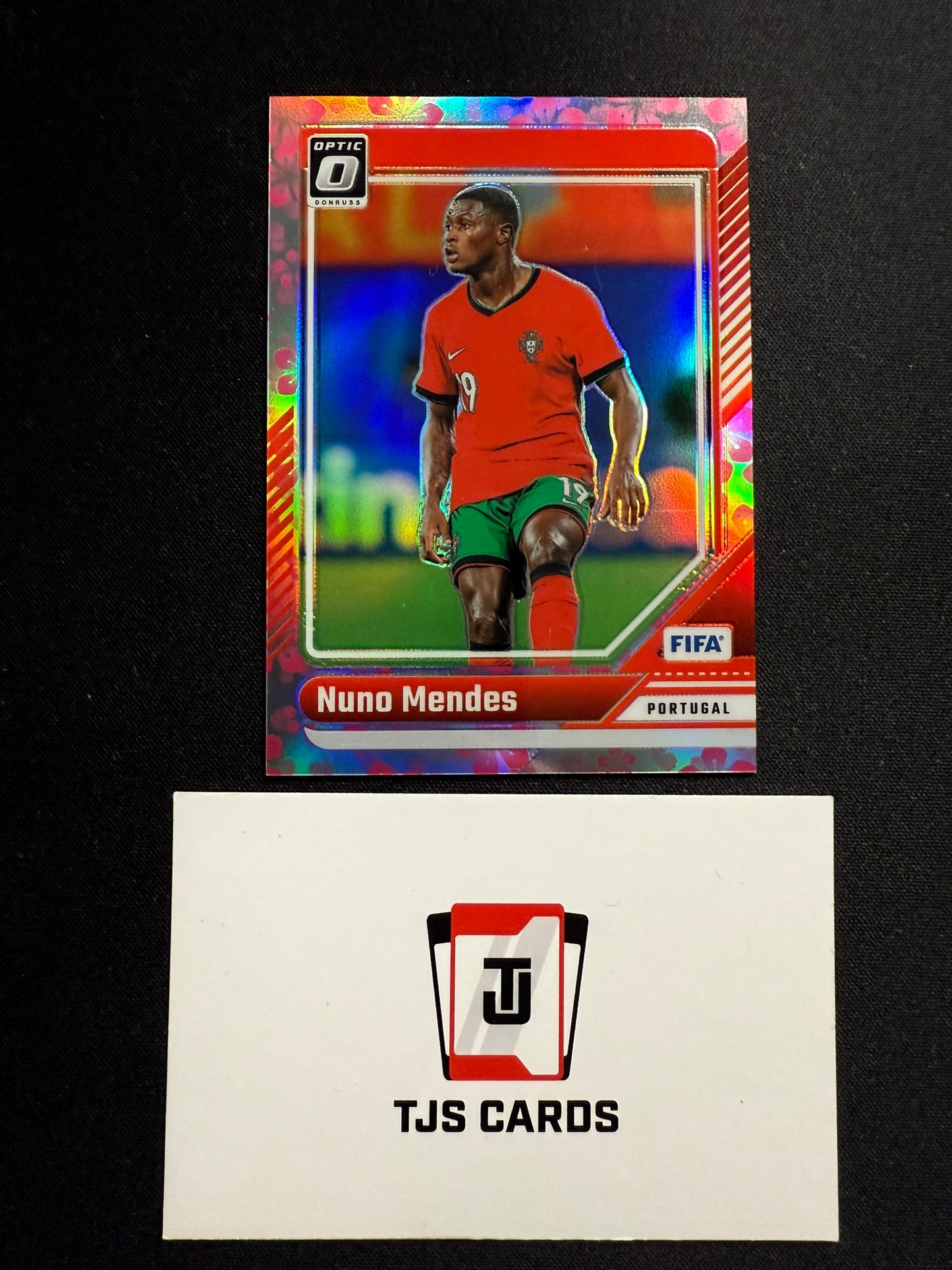 Nuno Mendes - Plum Blossom SP - Panini Donruss 2024/25