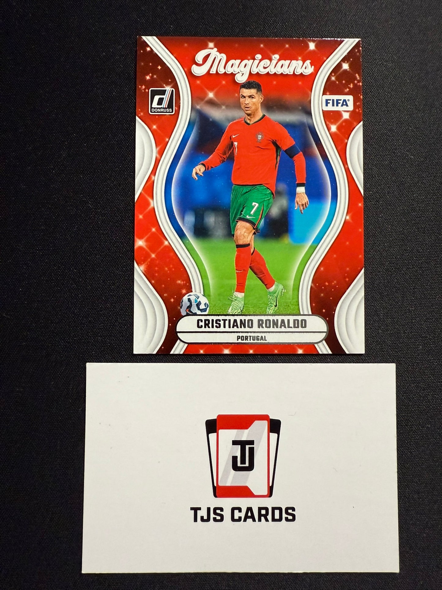 Cristiano Ronaldo - Silver Magicians SP - Panini Donruss 2024/25