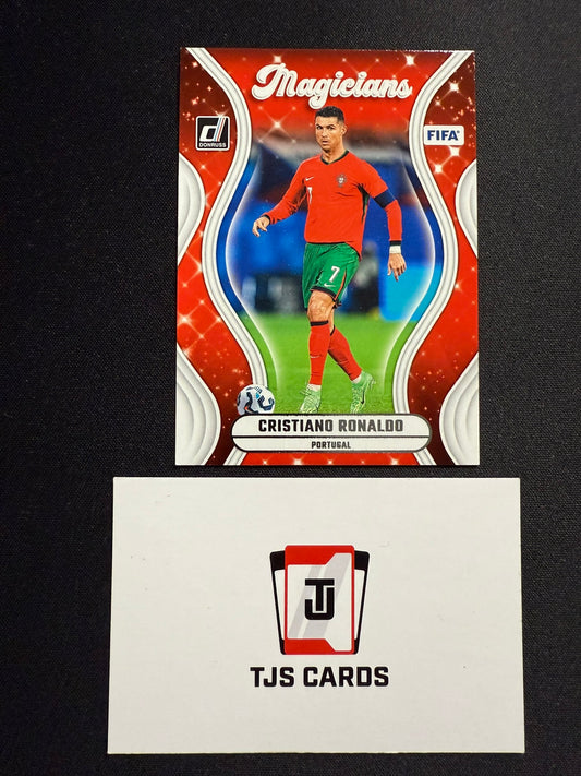 Cristiano Ronaldo - Silver Magicians SP - Panini Donruss 2024/25