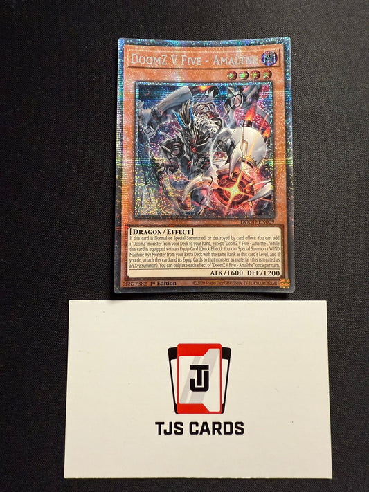 DoomZ V Five - Amalthe - Starlight Rare 1st Edition DOOD-EN009 - YuGiOh