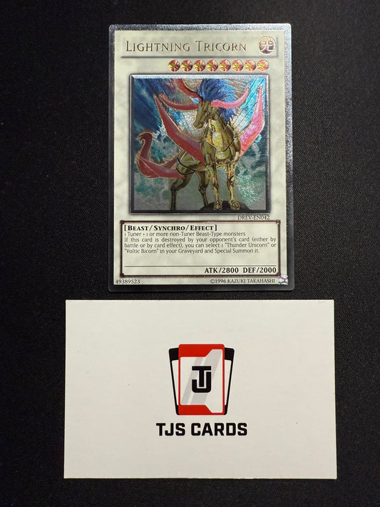 Lightning Tricorn - Ultimate Rare DREV-EN042 - LP - YuGiOh