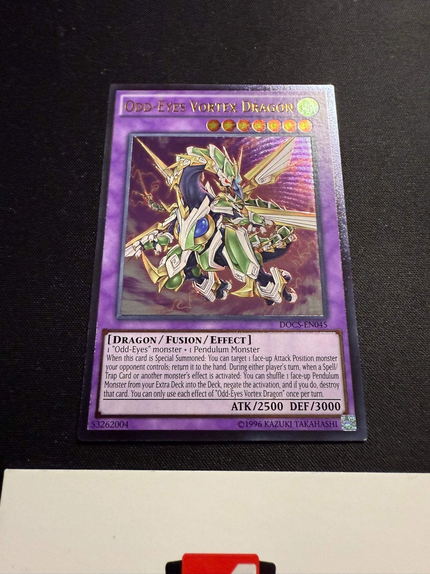 Odd-Eyes Vortex Dragon - Ultimate Rare DOCS-EN045 - YuGiOh