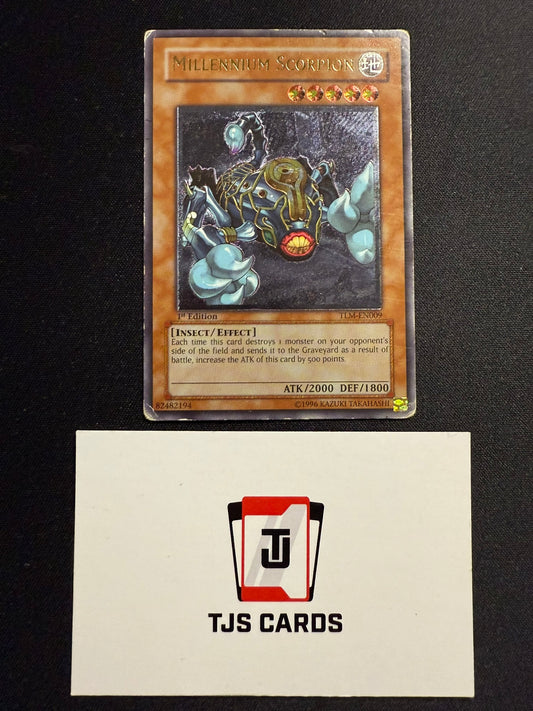 Millennium Scorpion - Ultimate Rare 1st Edition TLM-EN009 - HP - YuGiOh