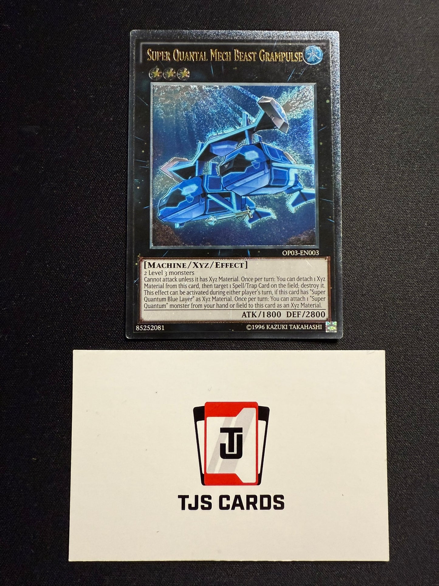 Super Quantal Mech Beast Grampulse - Ultimate Rare OP03-EN003 - LP - YuGiOh