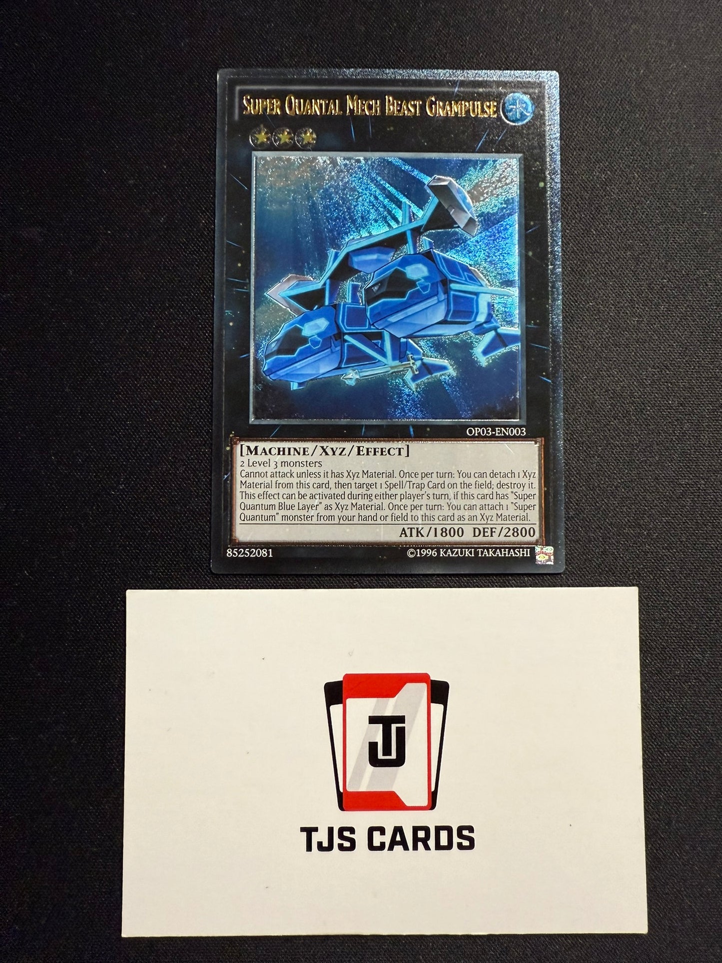 Super Quantal Mech Beast Grampulse - Ultimate Rare OP03-EN003 - YuGiOh
