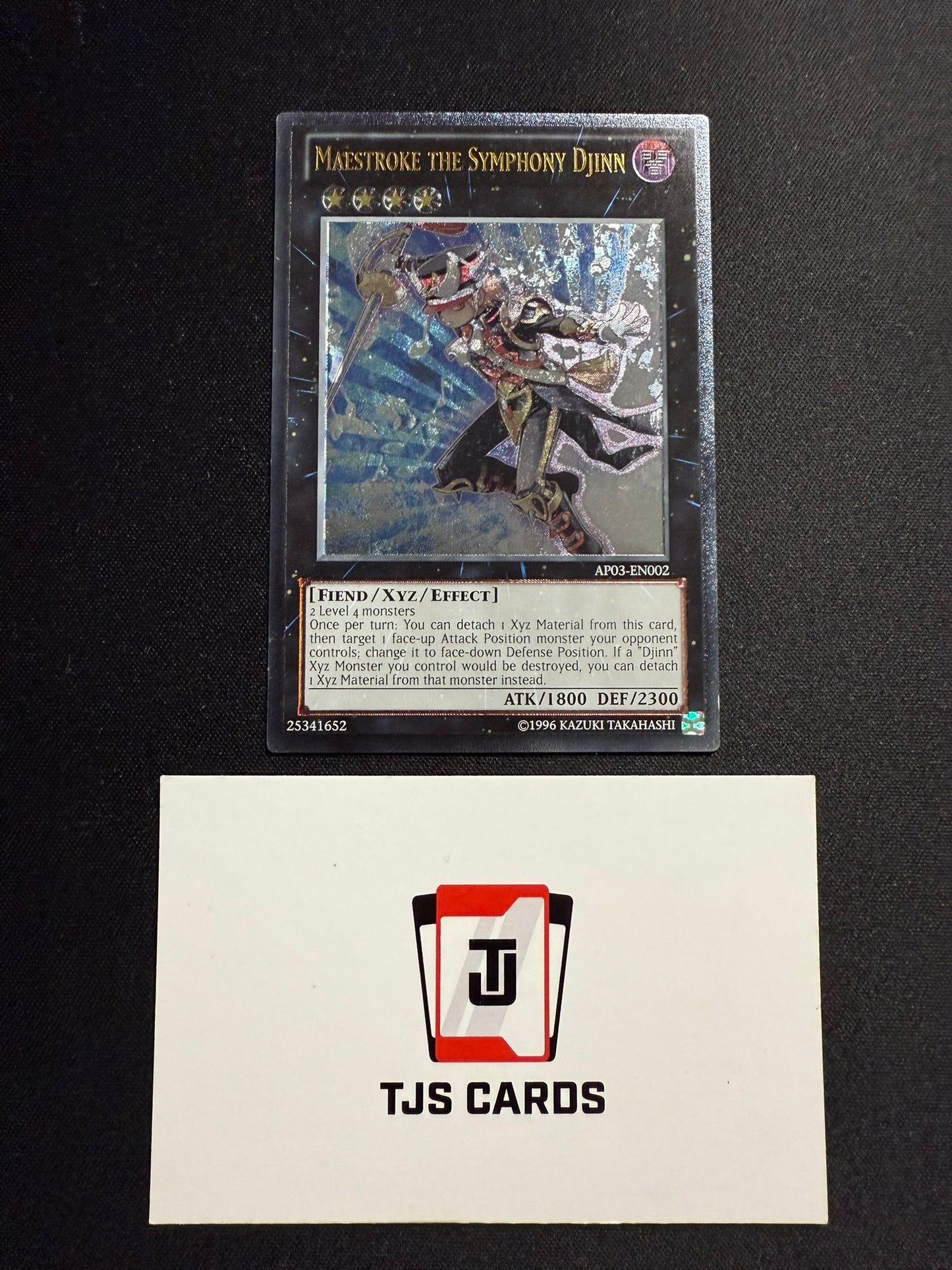 Maestroke The Symphony Djinn - Ultimate Rare AP03-EN002 - LP - YuGiOh