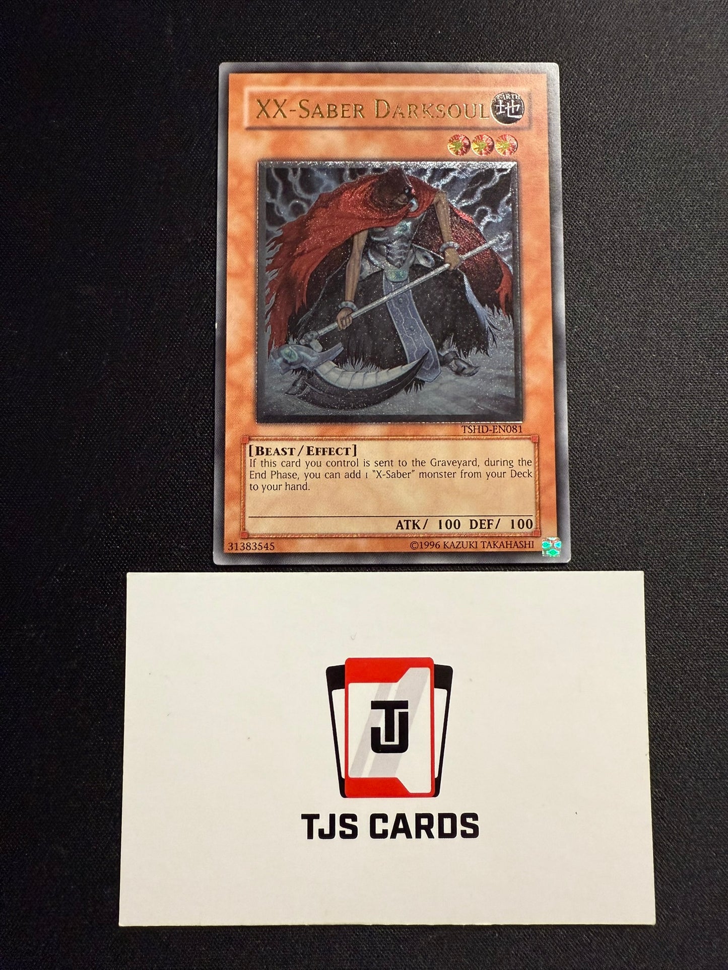 XX-Saber Darksoul - Ultimate Rare TSHD-EN081 - LP - YuGiOh