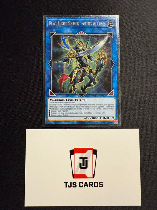 Black Luster Soldier - Soldier Of Chaos - Ultimate Rare OP17-EN003 - LP - YuGiOh