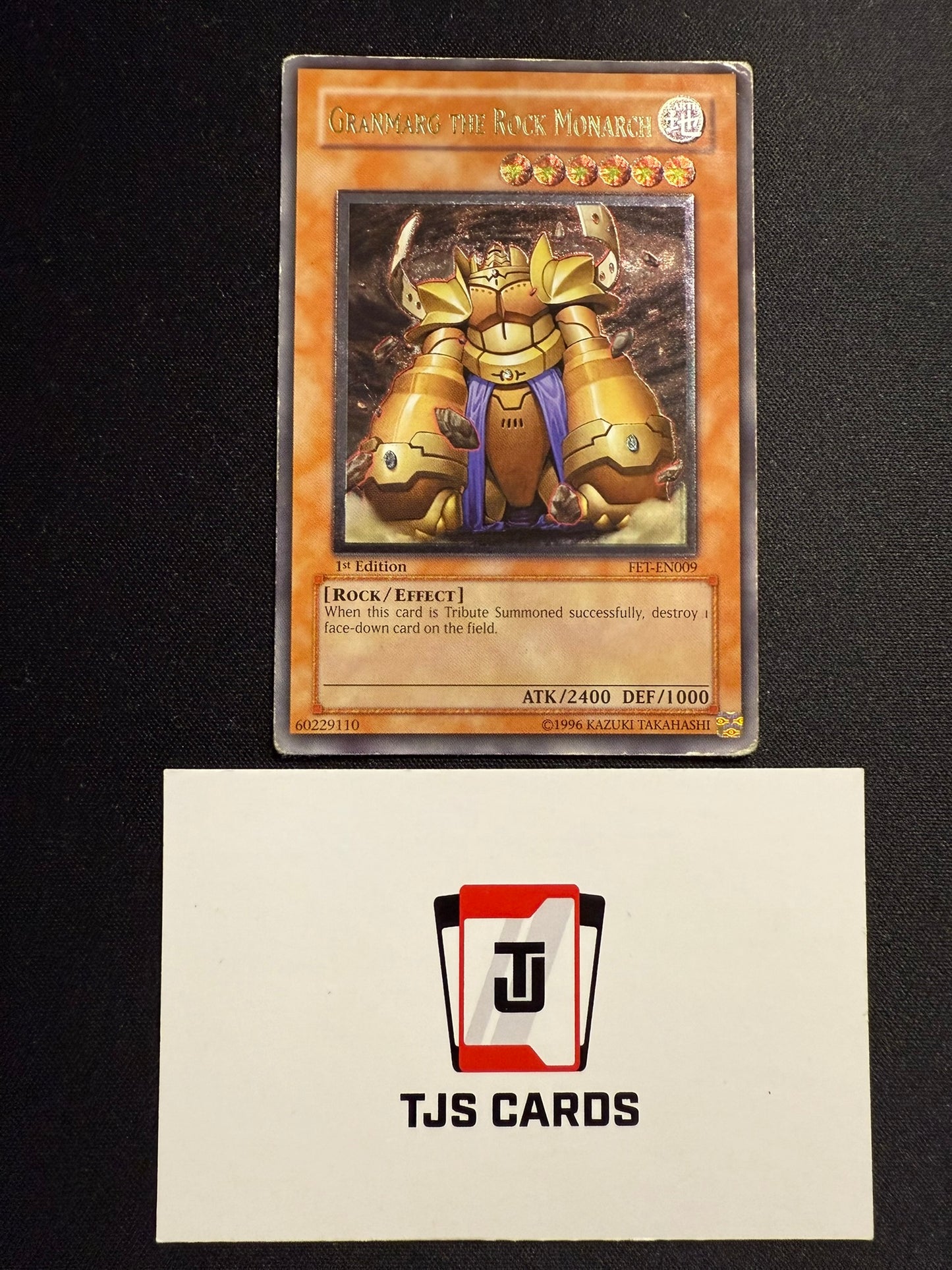 Granmarg The Rock Monarch - Ultimate Rare 1st Edition FET-EN009 - HP - YuGiOh