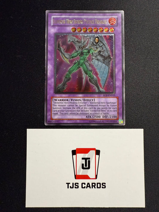 Elemental Hero Shining Phoenix Enforcer - Ultimate Rare EOJ-EN033 - HP - YuGiOh