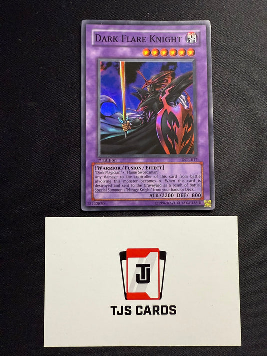 Dark Flare Knight - Super Rare 1st Edition DCR-017 - YuGiOh