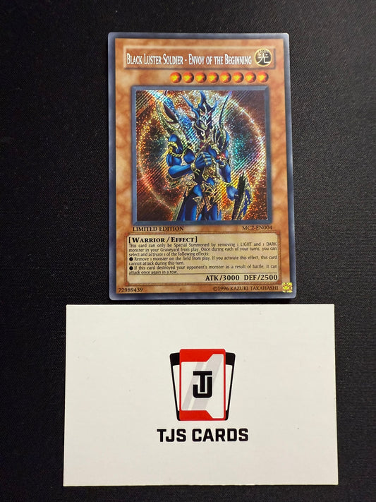 Black Luster Soldier - Envoy Of The Beginning - Secret Rare MC2-EN004 - LP - YuGiOh