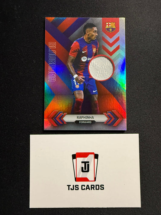 Raphinha - Match-Worn Patch - TOPPS Barcelona Team Set 2023/24