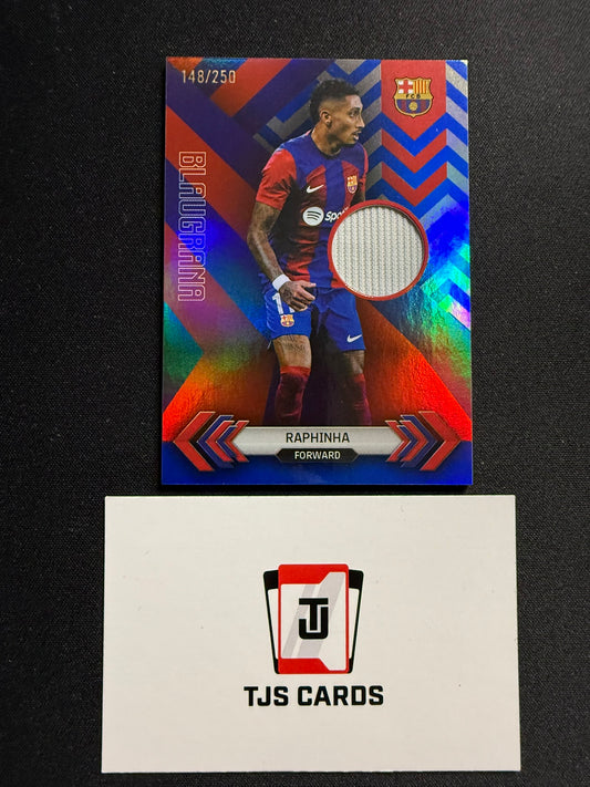 Raphinha - Match-Worn Patch /250 - TOPPS Barcelona Team Set 2023/24