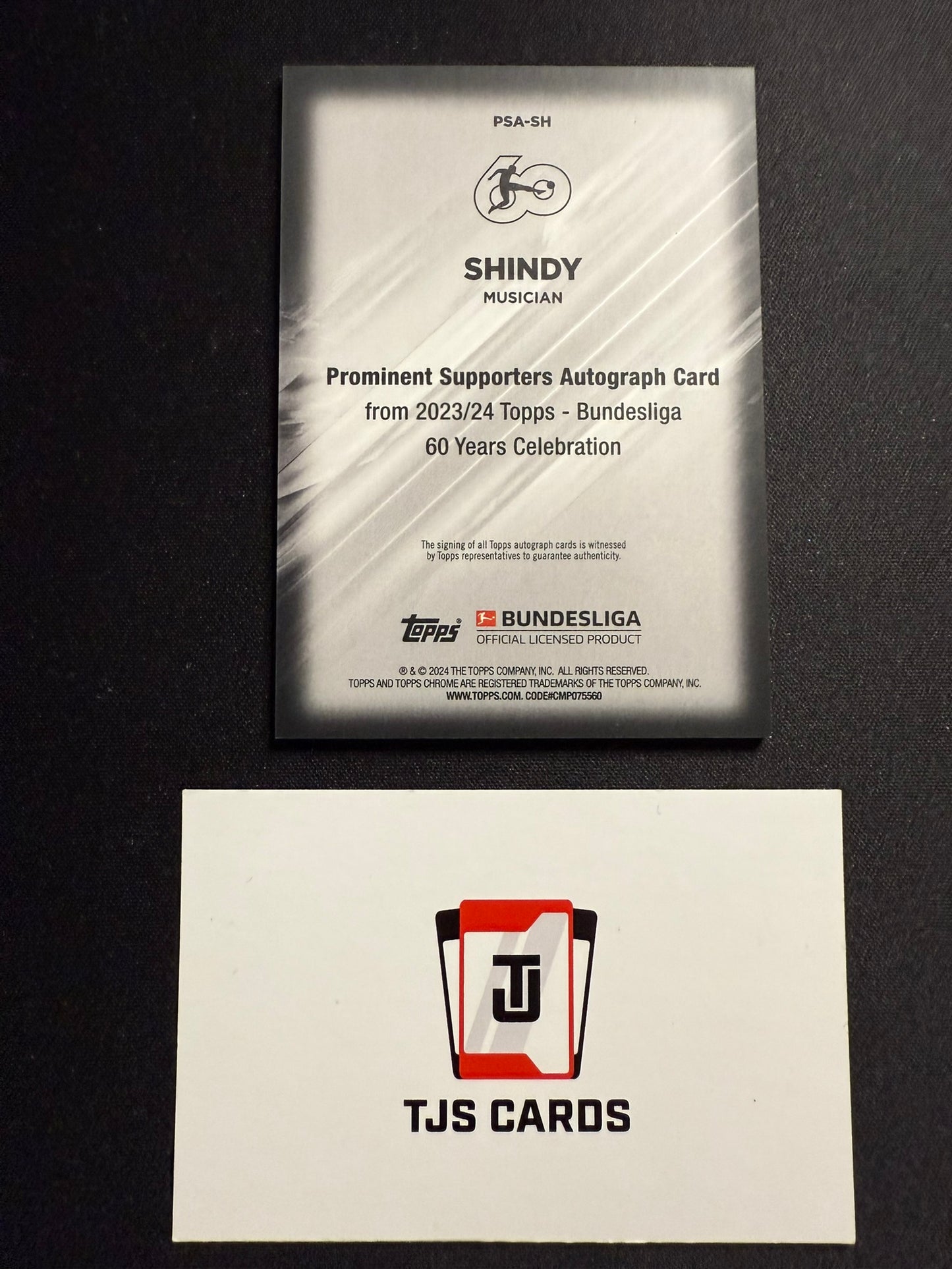 Shindy - Auto - TOPPS Bundesliga 60 2023/24