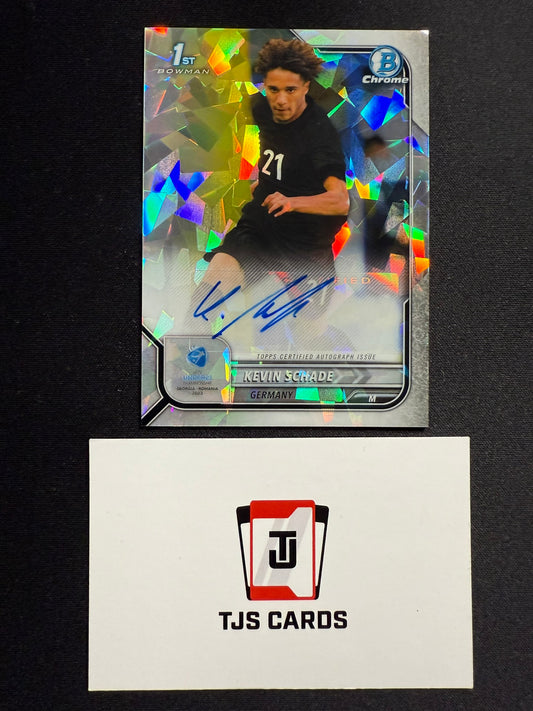 Kevin Schade - 1st Atomic Auto /125 - TOPPS Bowman Chrome UEFA U21 EURO 2023