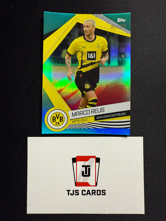 Marco Reus - Aqua /399 - TOPPS Borussia Dortmund Fan Set 2023/24