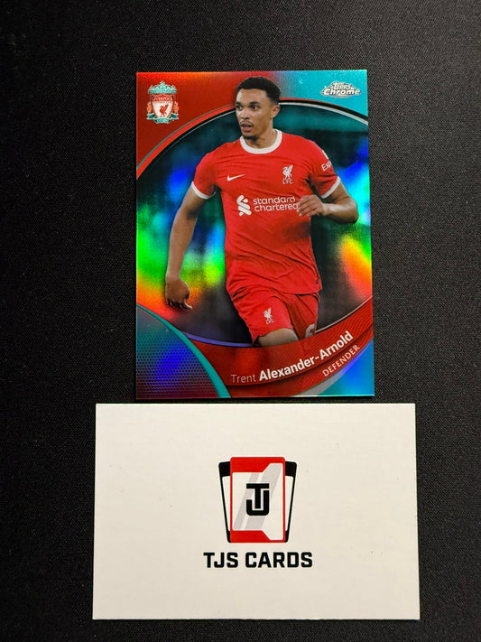 Trent Alexander-Arnold - Aqua /99 - TOPPS Liverpool Chrome 2023/24
