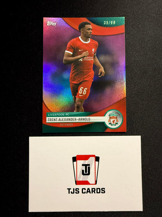 Trent Alexander-Arnold - Pink /99 - TOPPS Liverpool Team Set 2023/24