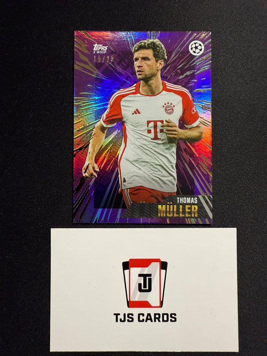 Thomas Muller - Purple /25 - TOPPS Gold 2023/24