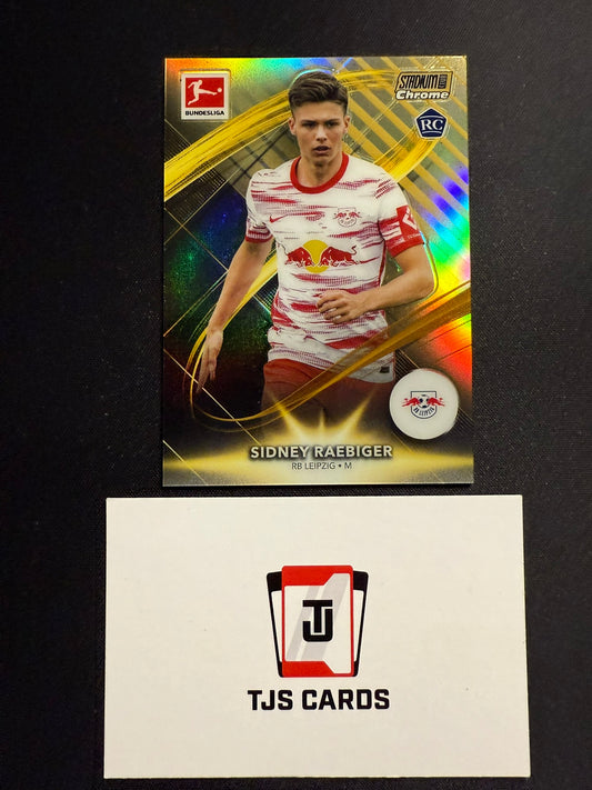 Sidney Raebiger - Rookie Gold /50 - TOPPS Bundesliga Stadium Club Chrome 2021/22