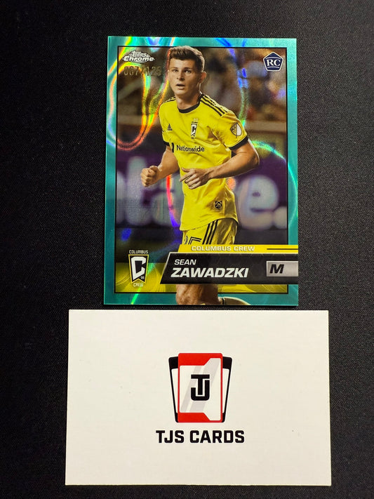 Sean Zawadzki - Rookie Aqua Lava /125 - TOPPS MLS Chrome 2023