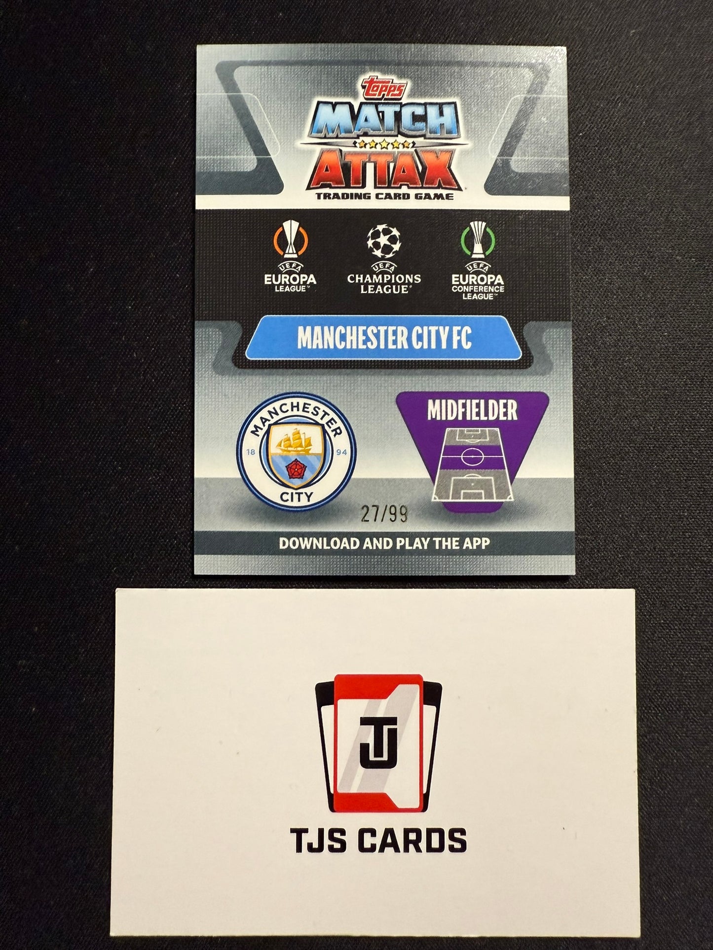 Riyad Mahrez - Green /99 - TOPPS Match Attax Chrome 2021/22