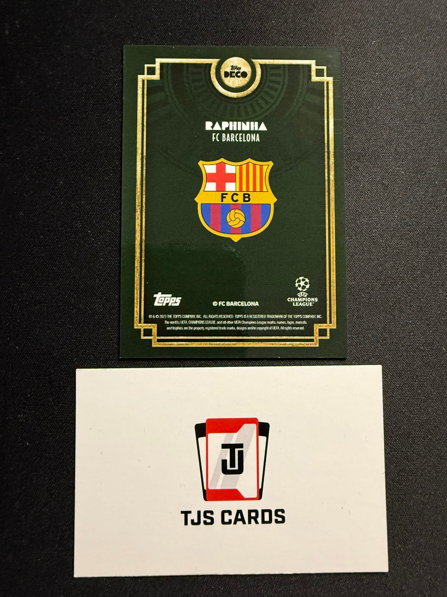 Raphinha - Green /99 - TOPPS Deco UCC 2022/23