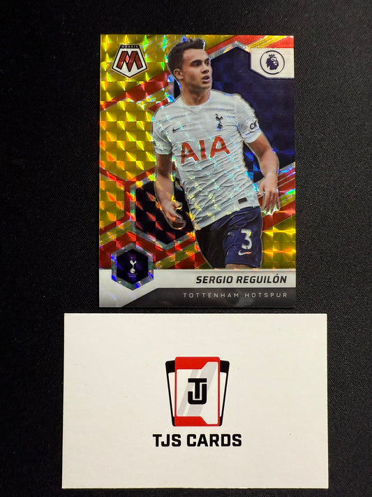 Sergio Reguilon - Red & Gold /88 - Panini Mosaic Premier League 2021/22