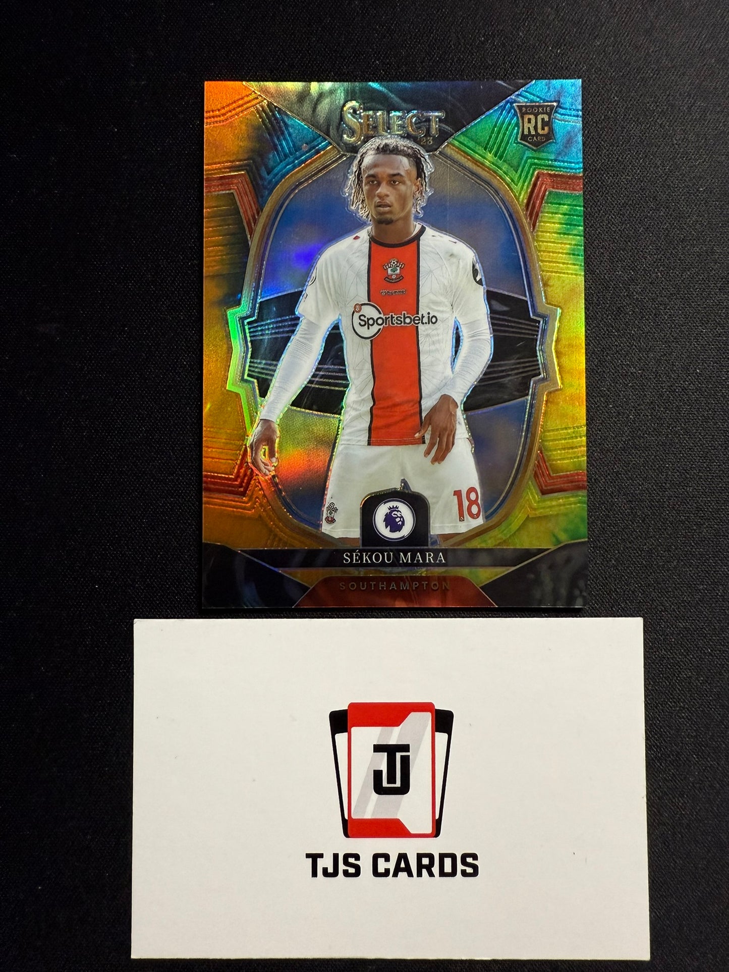 Sekou Mara - Rookie Tie-Dye /49 - Panini Select Premier League 2022/23