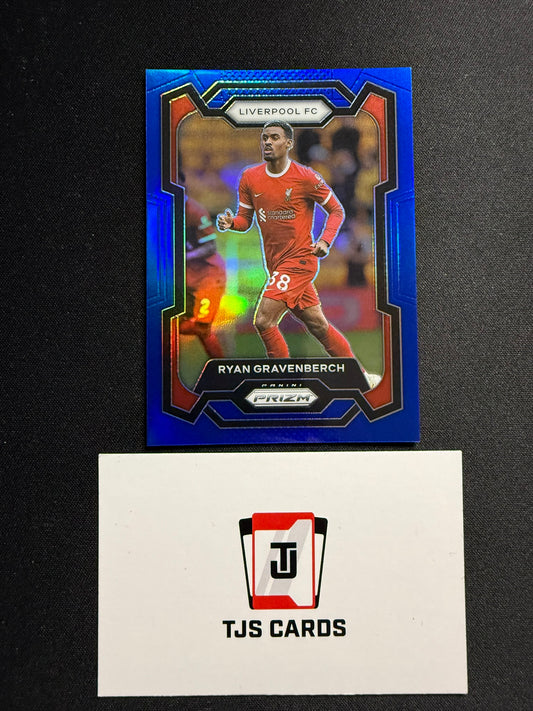 Ryan Gravenberch - Blue /299 - Panini Prizm Premier League 2023/24