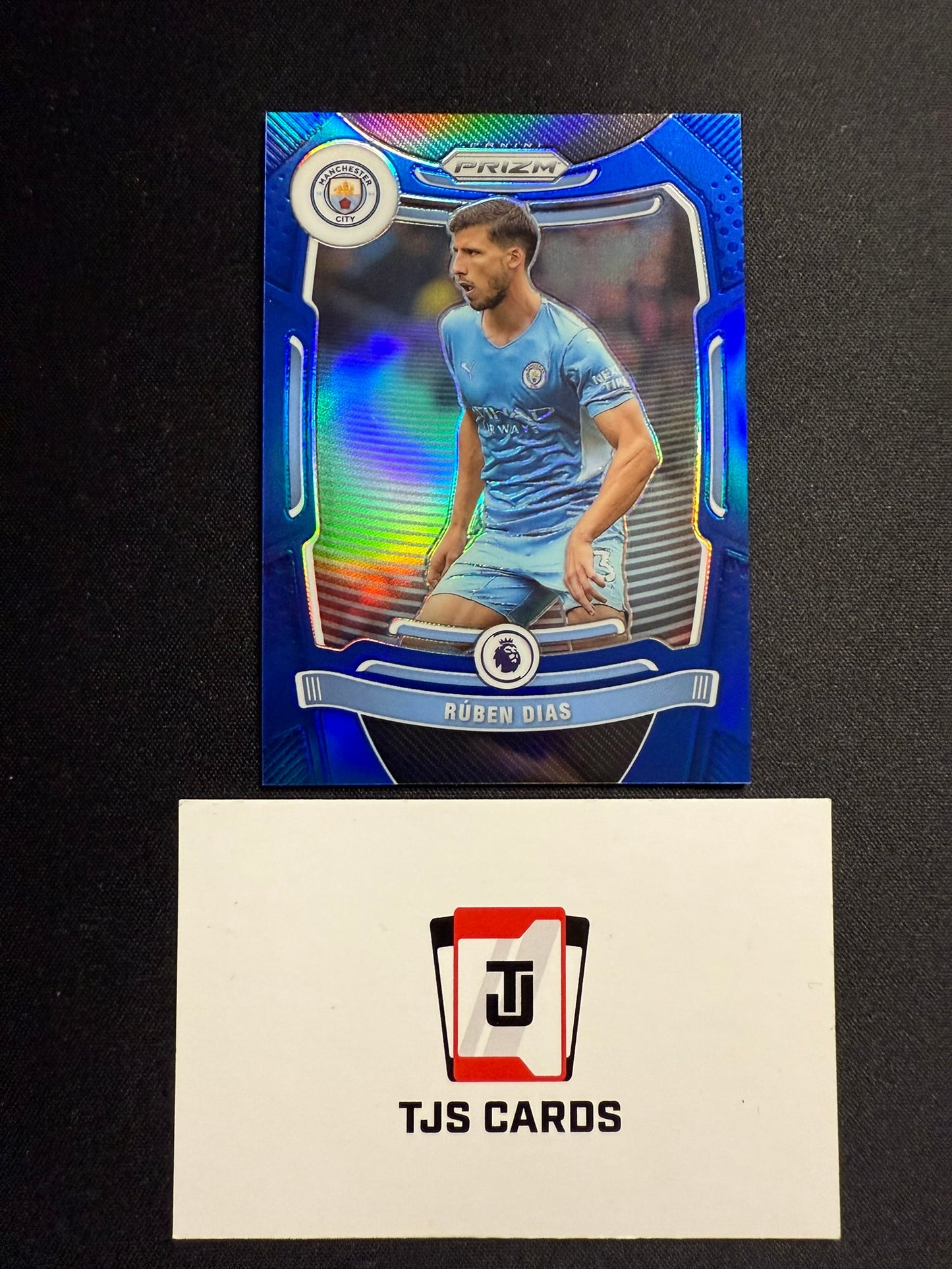 Ruben Dias - Blue /340 - Panini Prizm Premier League 2021/22