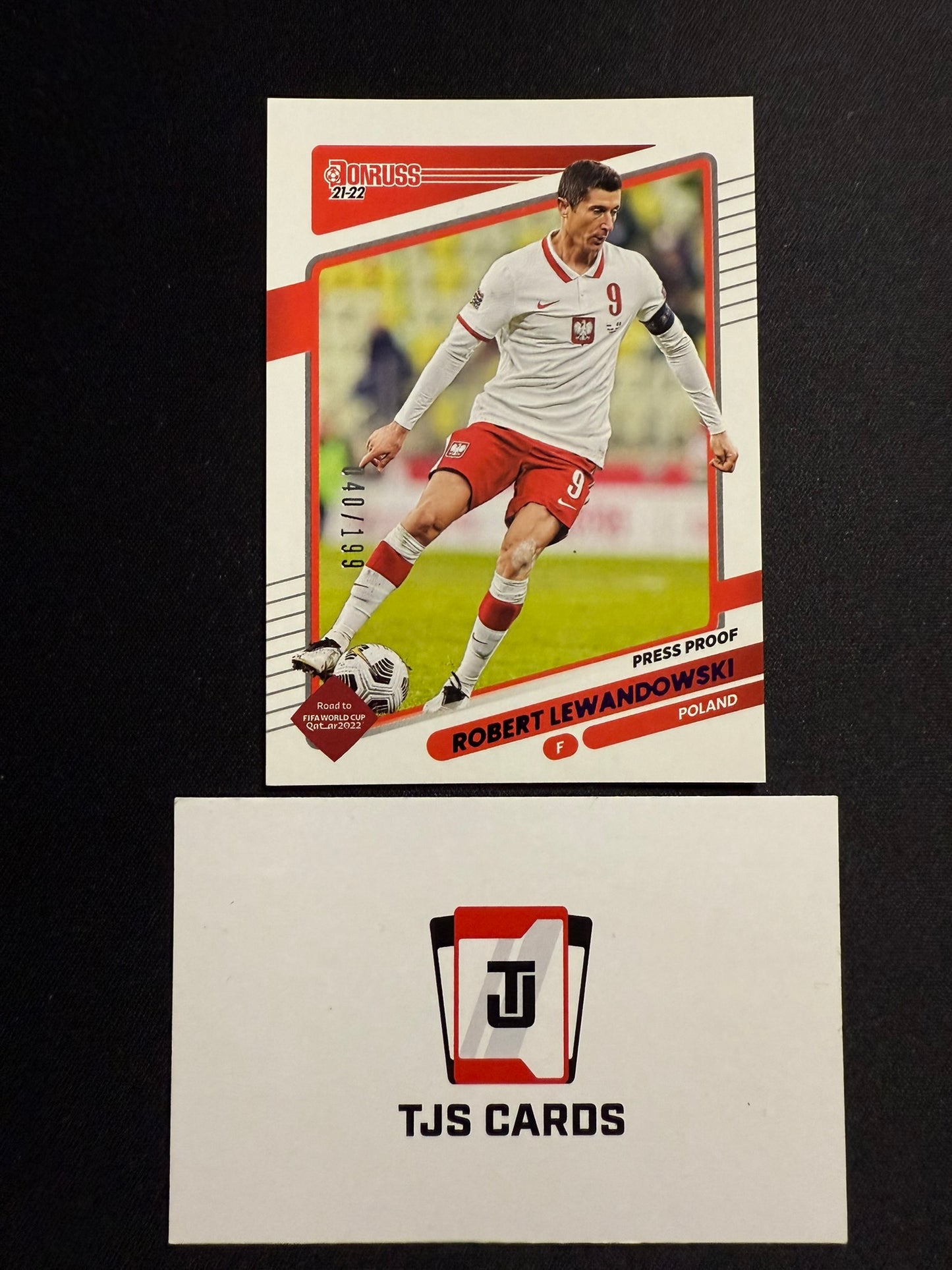 Robert Lewandowski - Purple Press Proof /199 - Panini Donruss 2021/22