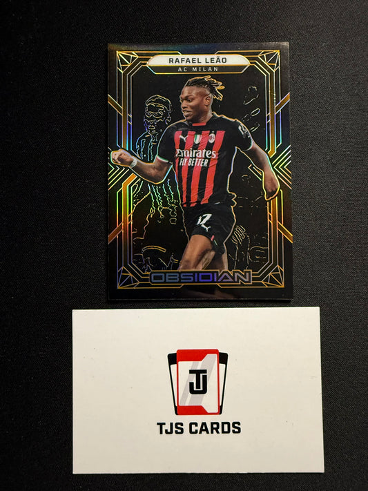 Rafael Leao - Orange /40 - Panini Obsidian 2022/23